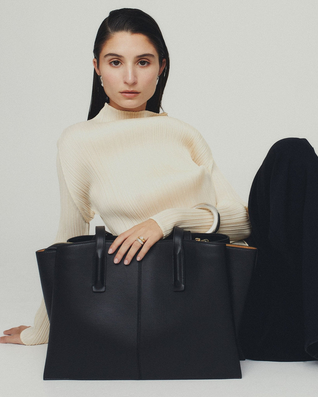 Caroline Tote Bag - Latte