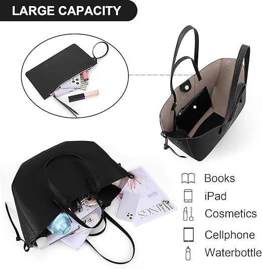Mercer Tote Bag - Ebony Black